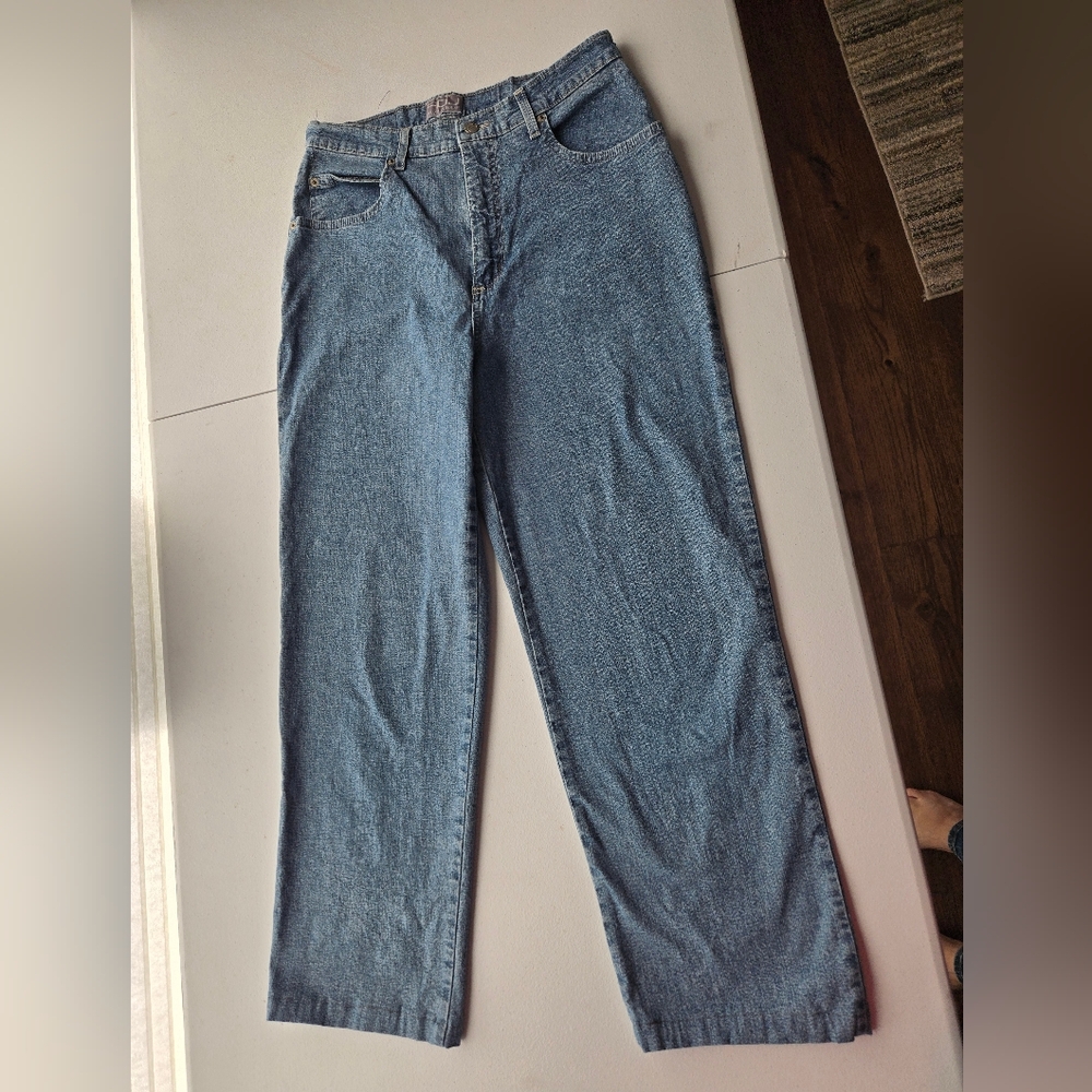 FDJ Womens Straight Leg Contour Easy fit Jeans Size 12